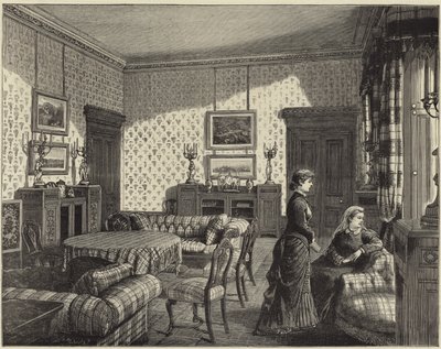 La Reina en Balmoral de English School