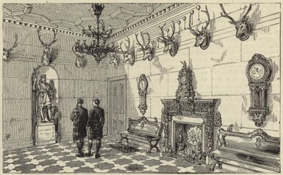 La Reina en Balmoral de English School