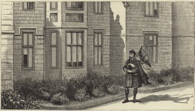 La Reina en Balmoral de English School