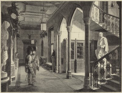 La Reina en Balmoral de English School