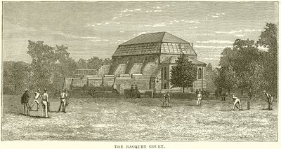 La cancha de raquetas de English School