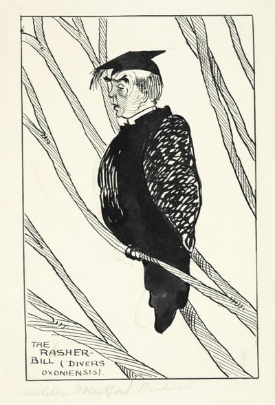 El Rasher-Bill (Divers Oxoniensis): Hastings Rashdall (1858-1924) de English School