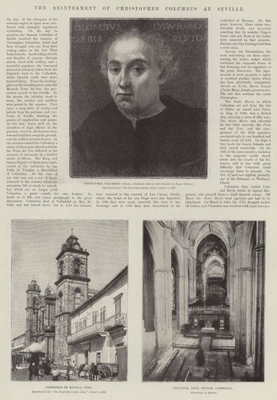 El Reentierro de Cristóbal Colón en Sevilla de English School