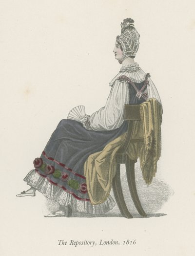 The Repository, Londres, 1816 de English School