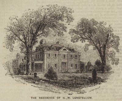 La residencia de H W Longfellow de English School