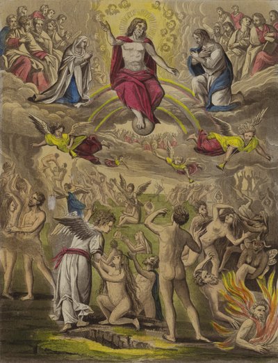 La Resurrección (litografía en color) de English School