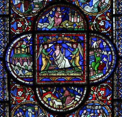 La Resurrección, Catedral de Canterbury de English School