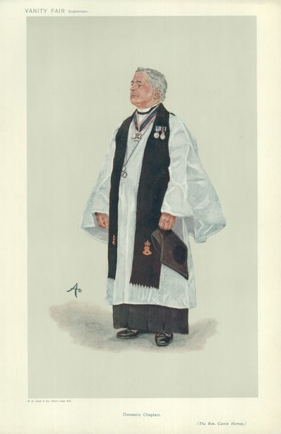 El Reverendo Canónigo Frederick Alfred John Hervey de English School