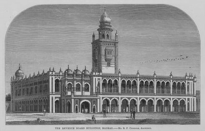 Los Edificios de la Junta de Ingresos, Madrás de English School