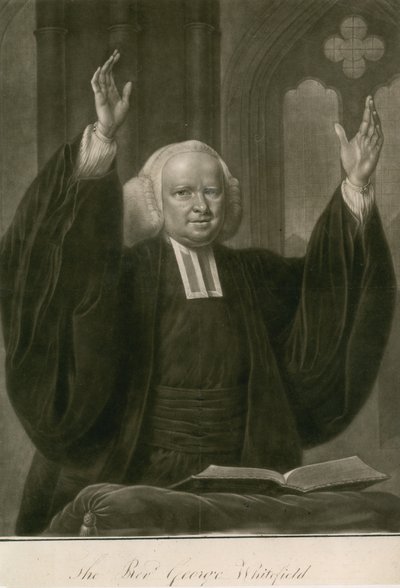 El reverendo George Whitefield, uno de los fundadores del metodismo de English School