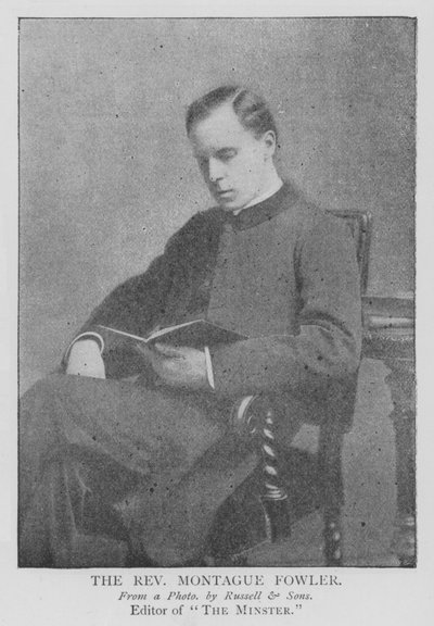 El reverendo Montague Fowler de English School