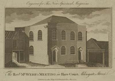 La Reunión del Sr. Webb en Hare Court, Aldersgate Street de English School