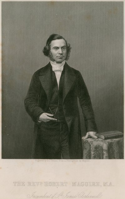 El reverendo Robert Maguire, St James Clerkenwell de English School