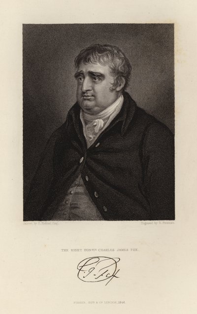 El Muy Honorable Charles James Fox de English School