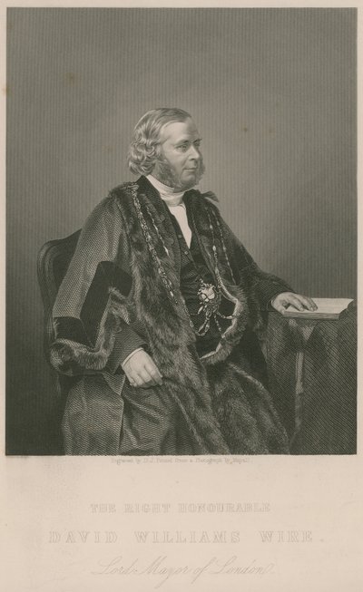 El Honorable David Williams Wire, Alcalde de Londres de English School