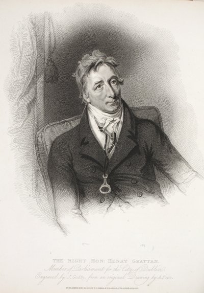 El Muy Honorable Henry Grattan, 1810 de English School