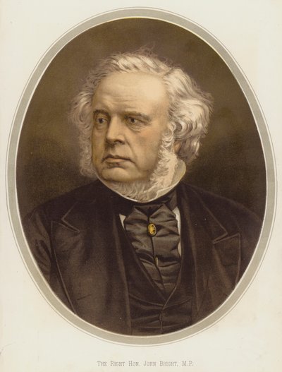 The Right Honourable John Bright, MP (cromolito) de English School