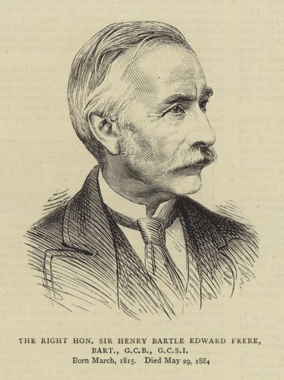 El Muy Honorable Sir Henry Bartle Edward Frere, Baronet, GCB, GCSI de English School
