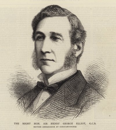 El muy honorable Sir Henry George Elliot, GCB de English School