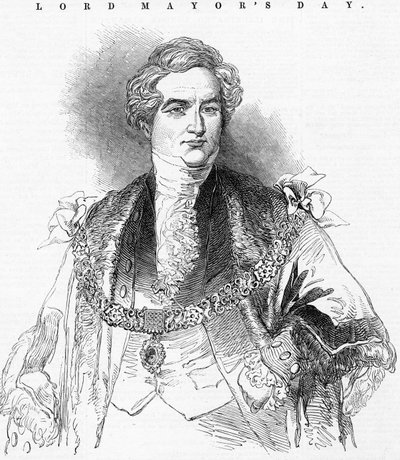 El Muy Honorable El Alcalde, Sir G. Carroll, ilustración de 