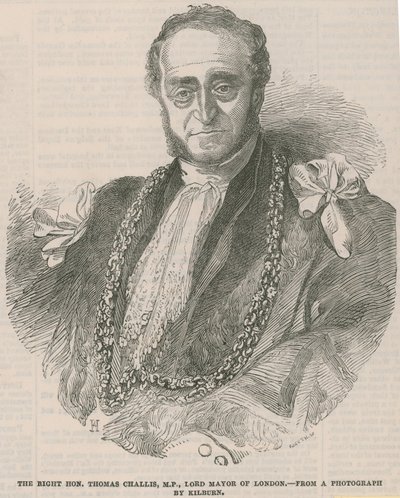 El Muy Honorable Thomas Challis, MP, Alcalde de Londres de English School
