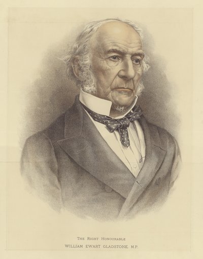 El Muy Honorable William Ewart Gladstone de English School