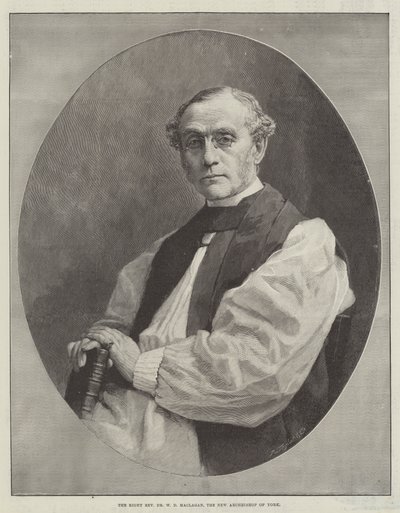 El Reverendo Dr. W D Maclagan, el nuevo Arzobispo de York de English School