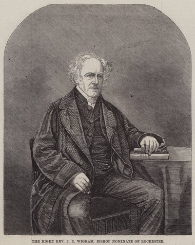 El Muy Reverendo J C Wigram, Obispo Nombrado de Rochester de English School