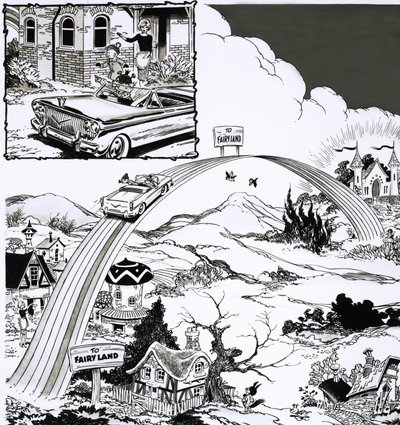 El camino a la tierra de las hadas de English School