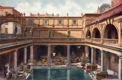 Los Baños Romanos, Bath de English School