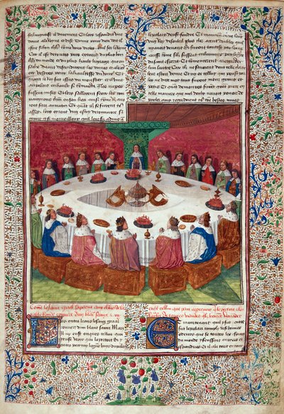 La Mesa Redonda y el Santo Grial, del 