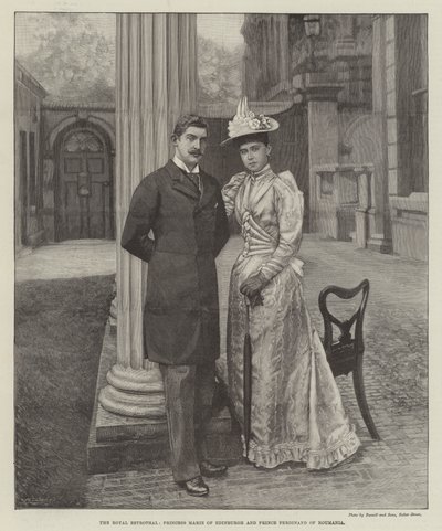 El compromiso real, la Princesa Marie de Edimburgo y el Príncipe Ferdinand de Rumania de English School