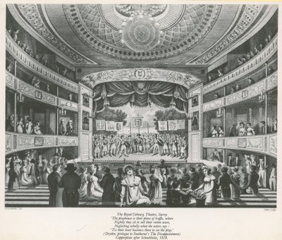 El Teatro Real Cobourg, Surrey de English School