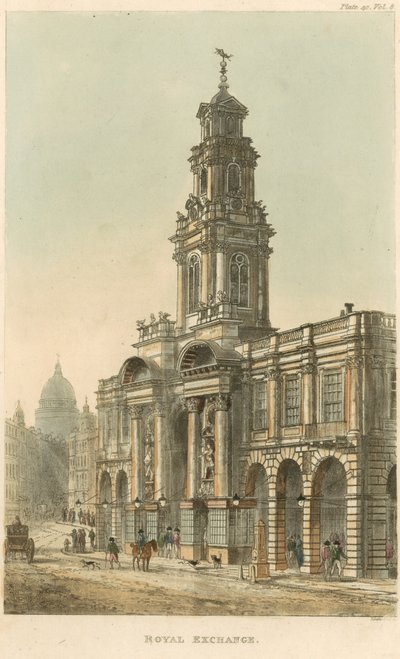 El Royal Exchange, Londres de English School
