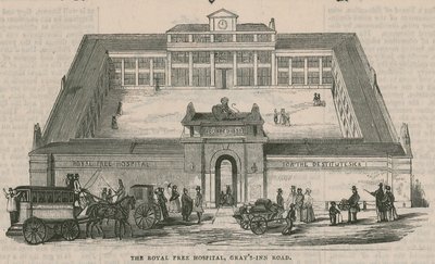 El Hospital Royal Free, Grays Inn Road, Londres de English School