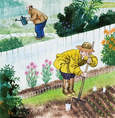 Los jardineros reales de English School