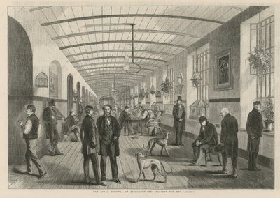 El Hospital Real de Bethlehem - la galería para hombres de English School