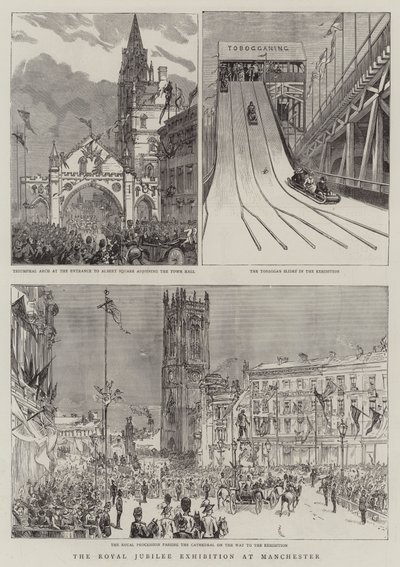 La Exposición del Jubileo Real en Manchester de English School