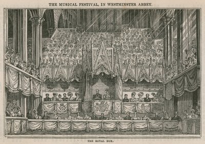 El Festival Musical Real en la Abadía de Westminster: La Caja Real de English School