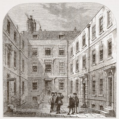 La Casa de la Real Sociedad en Crane Court de English School