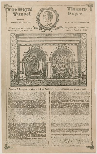 El papel real del túnel del Támesis de English School