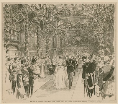 La Boda Real, 23 de julio de 1896 de English School