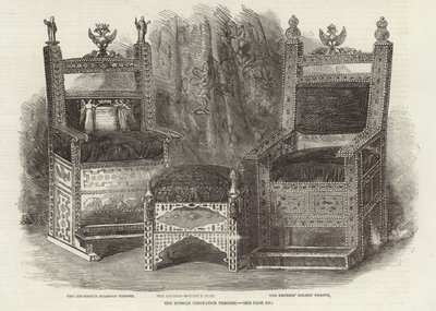 Los tronos de coronación rusos de English School