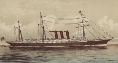 El SS "City of New York", Inman and International Line de English School