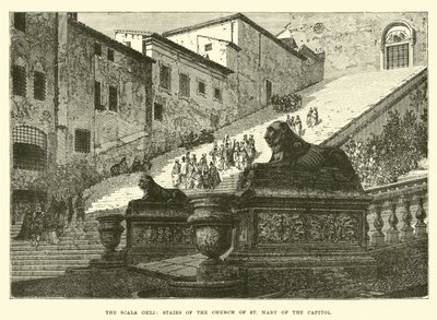 La Scala Coeli, escaleras de la Iglesia de Santa María del Capitolio de English School