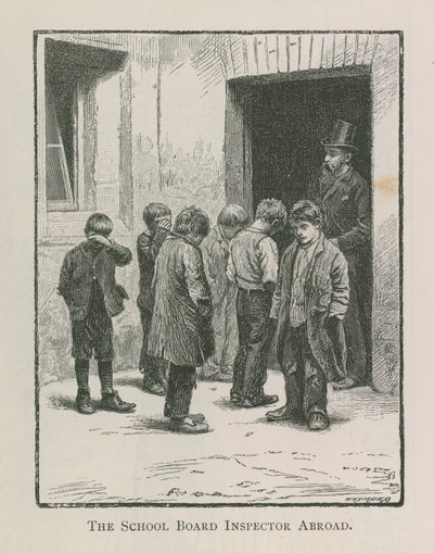 El Inspector de la Junta Escolar en el extranjero de English School