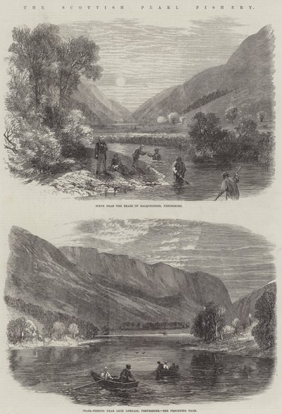 La pesca de perlas en Escocia de English School
