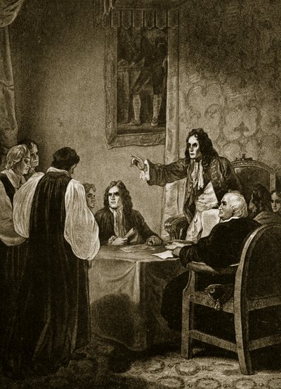Los Siete Obispos ante el Consejo Privado de English School