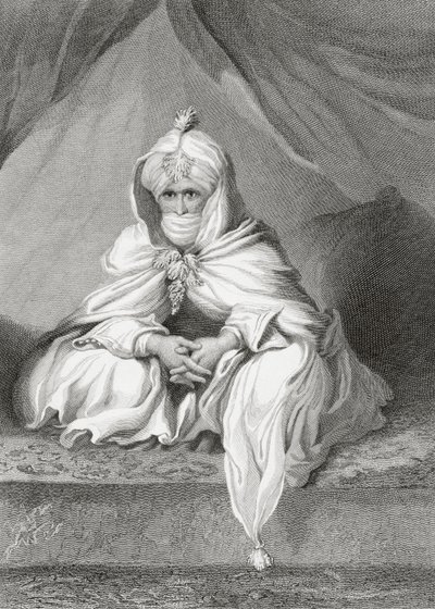 El jeque de Bornu, 1826 de English School