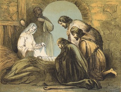Los pastores encuentran a Jesús de English School